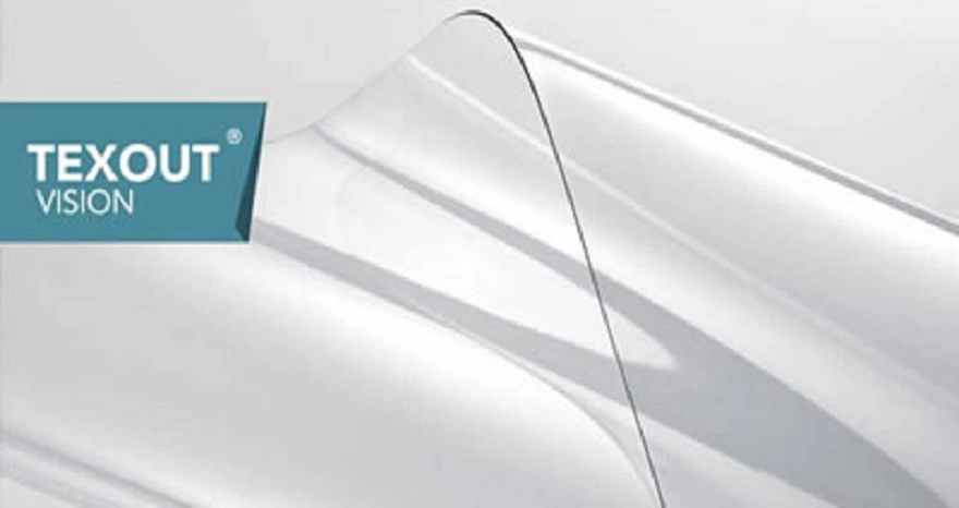 Transparante pvc stof verticale zonwering Veldman Screens
